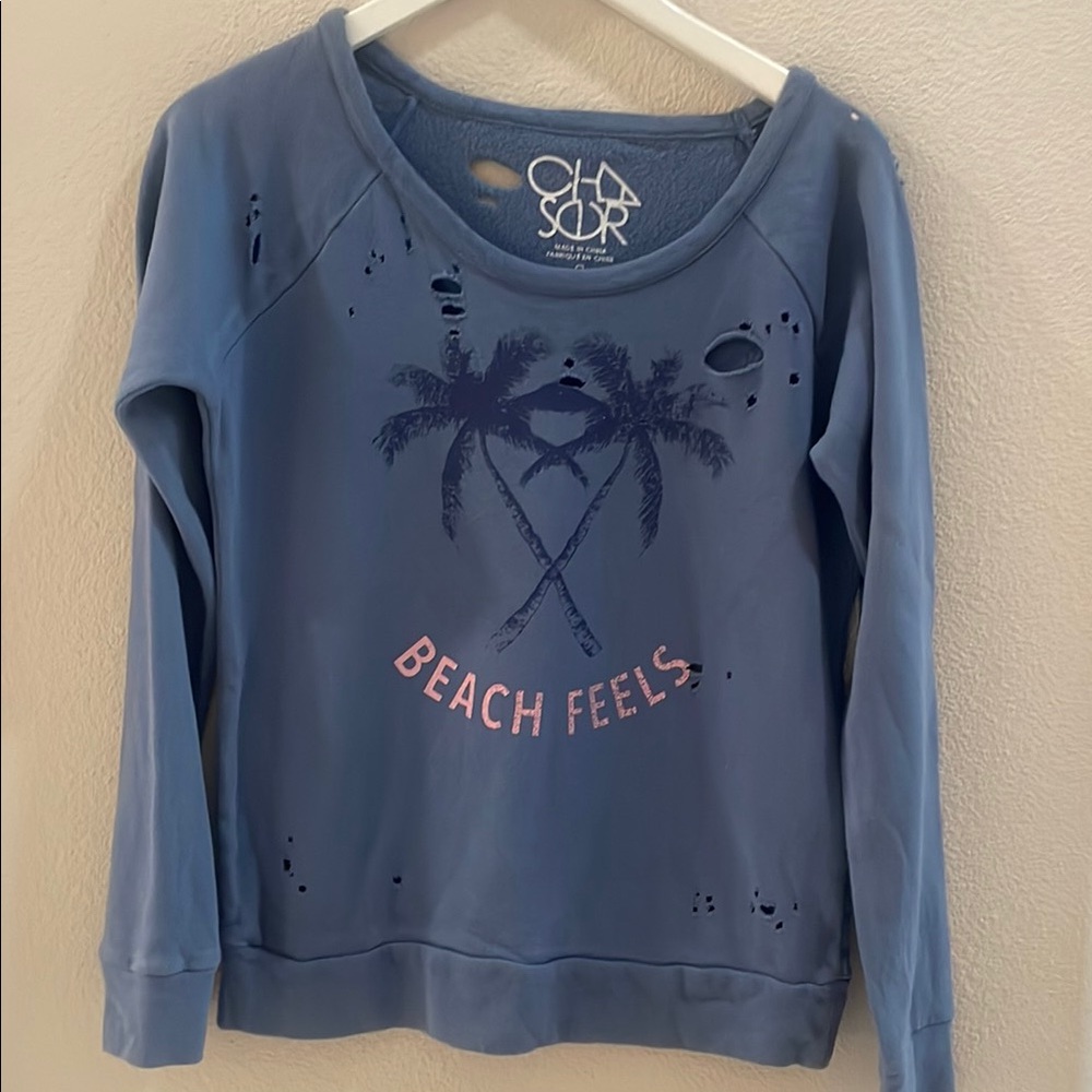 Chaser Blue Beach Feels Sweatshirt